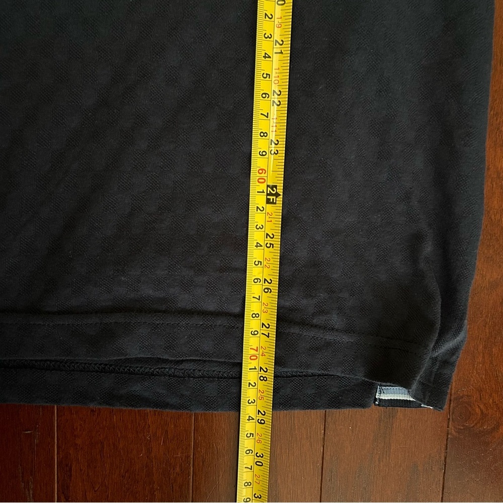 $135 Ted Baker Men's Short-Sleeve T-Stitch Polo Shirt 100% cotton navy blue sXL - Picture 5 of 8